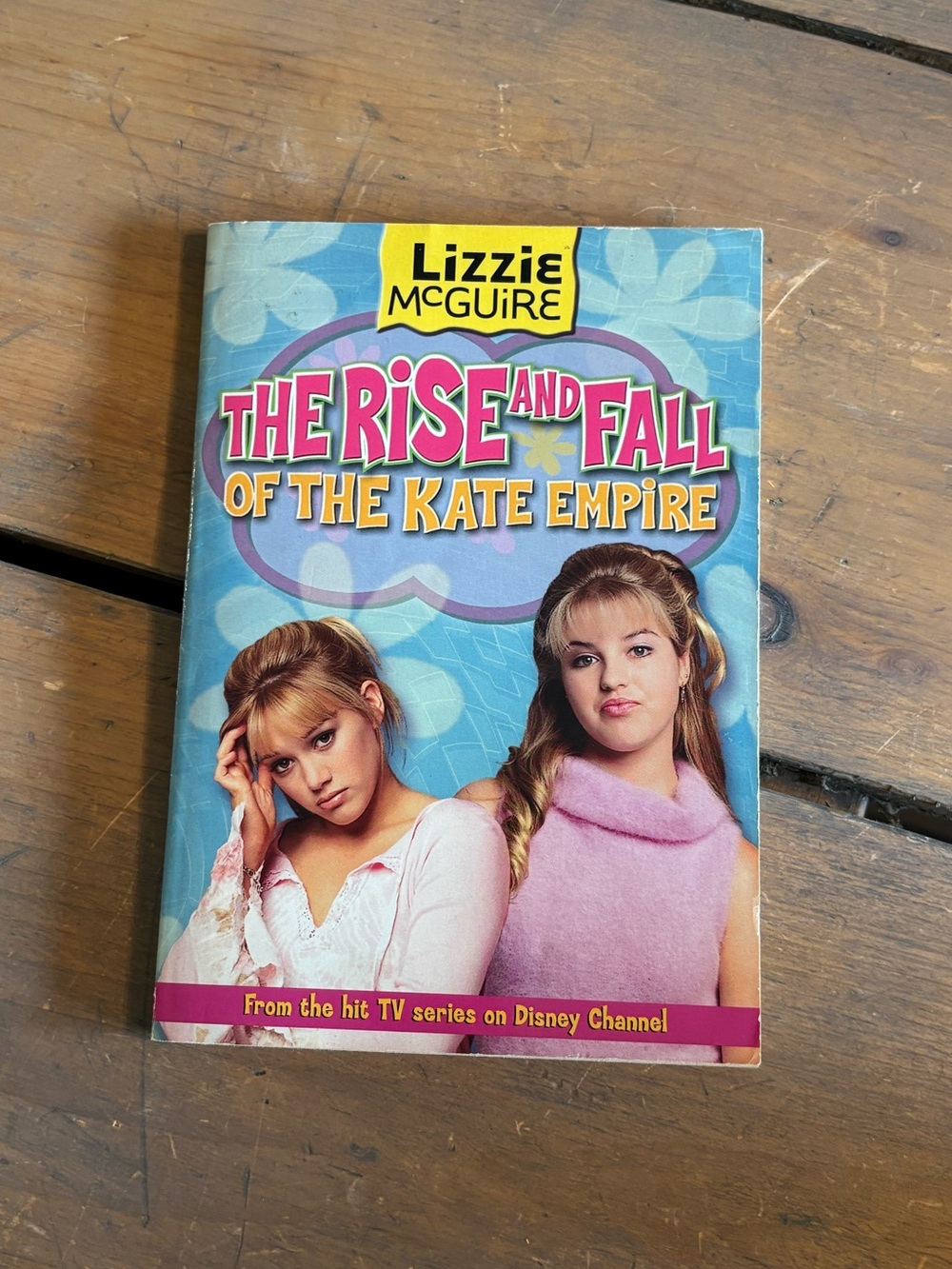 Lizzie McGuire "The Rise and Fall of the Kate Empire" Book - Blue & Pink Cover